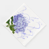 Serviette En Papier Papier Napkins-Hydrangea Dîner Papier (Coin)