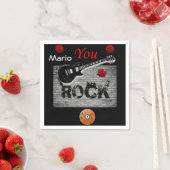 Serviette En Papier Papier Napkins Mario (En situation)