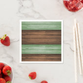 Serviette En Papier Papier Napkins Orange (En situation)