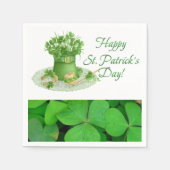 Serviette En Papier Papier Napkins St. Patrick's Day (Devant)