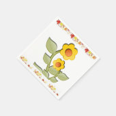Serviette En Papier Papier Napkins Thanksgiving (Coin)