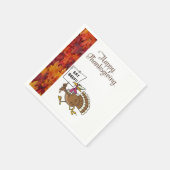 Serviette En Papier Papier Napkins Thanksgiving (Coin)