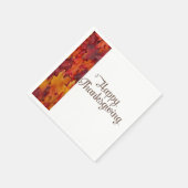 Serviette En Papier Papier Napkins Thanksgiving (Coin)