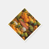 Serviette En Papier Papier Napkins Thanksgiving (Coin)