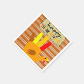 Serviette En Papier Papier Napkins Thanksgiving (Coin)
