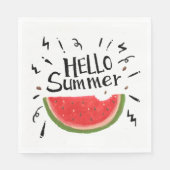 Serviette En Papier Papier Napkins-Watermelon (Devant)