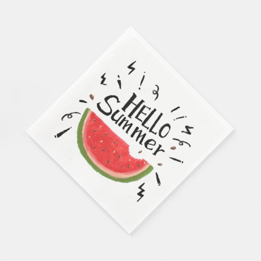 Serviette En Papier Papier Napkins-Watermelon (Coin)
