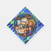 Serviette En Papier Papier Nativité (Coin)