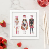 Serviette En Papier Papier Noir Casse-Noir Naples (En situation)