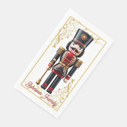 Serviette En Papier Papier Noisette de Noël Napkin (Coin)