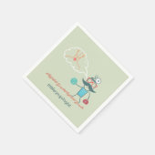 Serviette En Papier Papier Otolaryngologue Napkins (Coin)