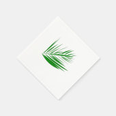 Serviette En Papier Papier Palm Leaf serviettes (Coin)