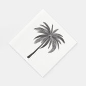 Serviette En Papier Papier Palm Tree Napkin (Coin)