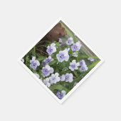 Serviette En Papier Papier Pansy Violet (Coin)
