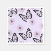 Serviette En Papier Papier papillon serviettes (Devant)