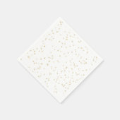 Serviette En Papier Papier Parties scintillant or pour enfant (Coin)