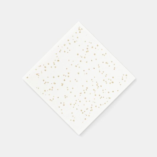 Serviette En Papier Papier Parties scintillant or pour enfant (Coin)