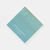 SERVIETTE EN PAPIER PAPIER PARTY DISPOSABLE NAPKINS PETITE ÉTOILES D'O (Coin)