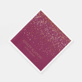 SERVIETTE EN PAPIER PAPIER PARTY DISPOSABLE NAPKINS PETITE ÉTOILES D'O (Coin)