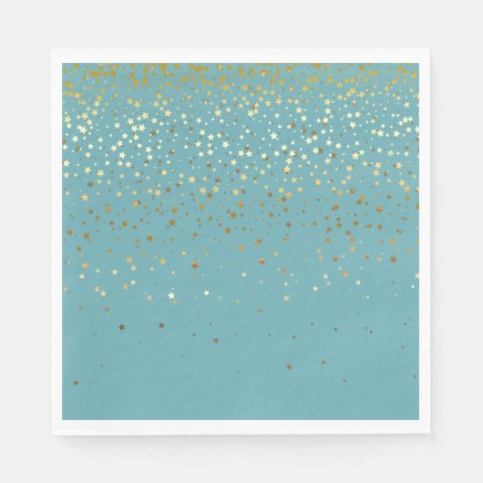 SERVIETTE EN PAPIER PAPIER PARTY DISPOSABLE NAPKINS PETITE ÉTOILES D'O (Devant)