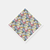 Serviette En Papier Papier Pastel Abstrait Napkin (Coin)