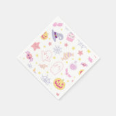 Serviette En Papier Papier pasteloween mignon Halloween (Coin)