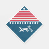 Serviette En Papier Papier Patriotique 4 juillet Napkin (Coin)