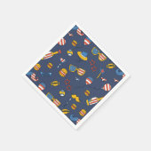 Serviette En Papier Papier Patriotique USA Napkin (Coin)