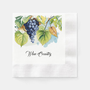 Serviette En Papier Papier Pays Vin