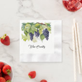 Serviette En Papier Papier Pays Vin (En situation)