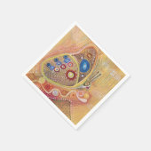 Serviette En Papier Papier peint Art Peinture Cocktail Papier à papier (Coin)