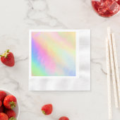 Serviette En Papier Papier peint Pastel Napkin (En situation)