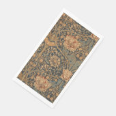 Serviette En Papier Papier peint riche de chèvrefeuille de William Mor (Coin)