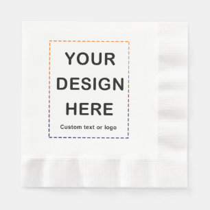 Serviette En Papier Papier personnalisé et serviettes de fête pour hom