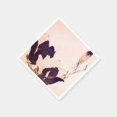 SERVIETTE EN PAPIER PAPIER PERSONNALISÉ NAPKINS JAPONAIS IRIS (Coin)
