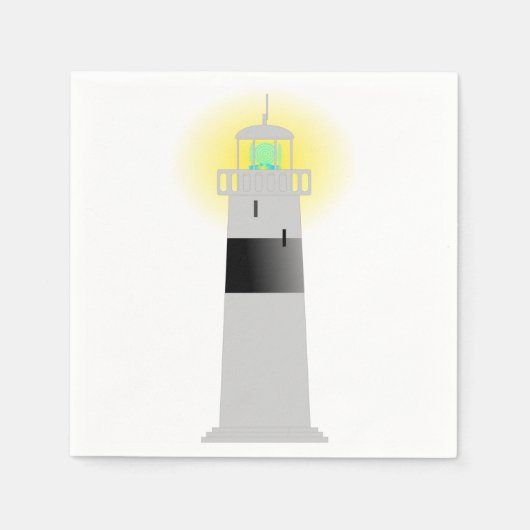 Serviette En Papier Papier phare (Devant)