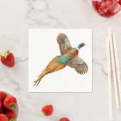 Serviette En Papier Papier Phéasé Coloré Bague (En situation)