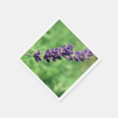 Serviette En Papier Papier photo Lavender Stalk Napkins (Coin)