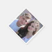 Serviette En Papier Papier photo Mariage (Coin)