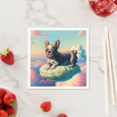 Serviette En Papier Papier photo Napkin (En situation)