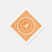 Serviette En Papier Papier Picado Papier serviettes - Orange (Coin)