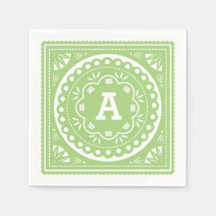 Serviette En Papier Papier Picado Papier serviettes - Vert