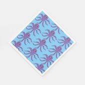 Serviette En Papier Papier pieuvre (Coin)