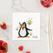Serviette En Papier Papier, Pingouin Bumblebee (En situation)