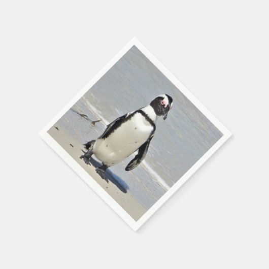 Serviette En Papier Papier pingouin Napkin (Coin)