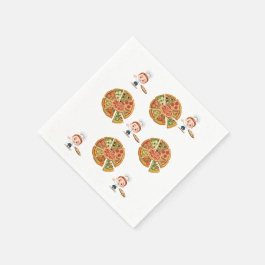 Serviette En Papier Papier, Pizza (Coin)