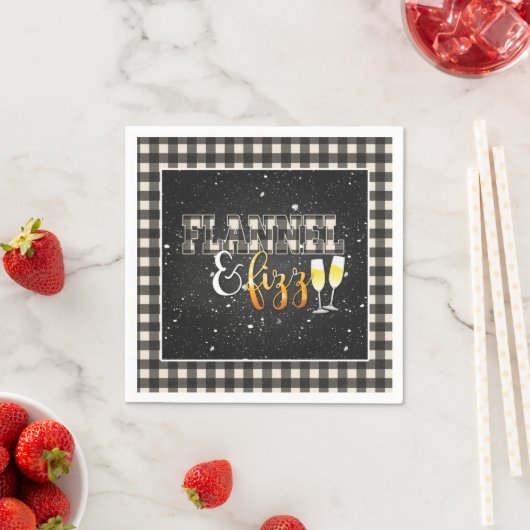 Serviette En Papier Papier plat - Blanc - Fizz (En situation)