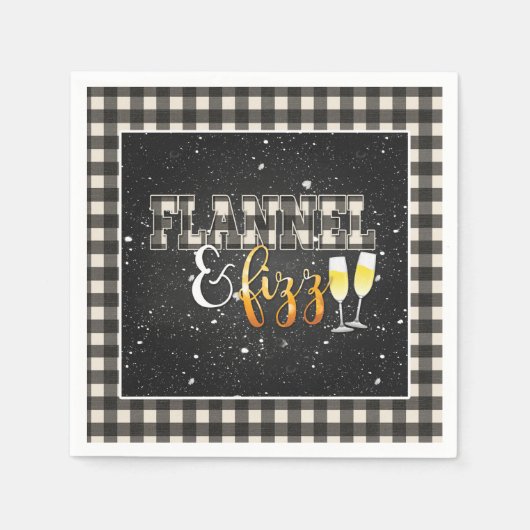 Serviette En Papier Papier plat - Blanc - Fizz (Devant)