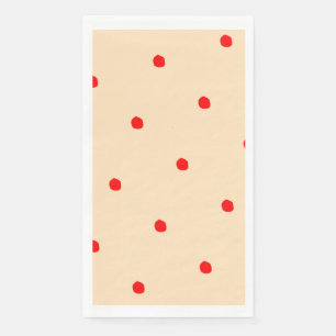 Serviette En Papier Papier pois saturé
