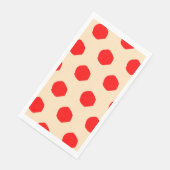 Serviette En Papier Papier pois saturé (Coin)